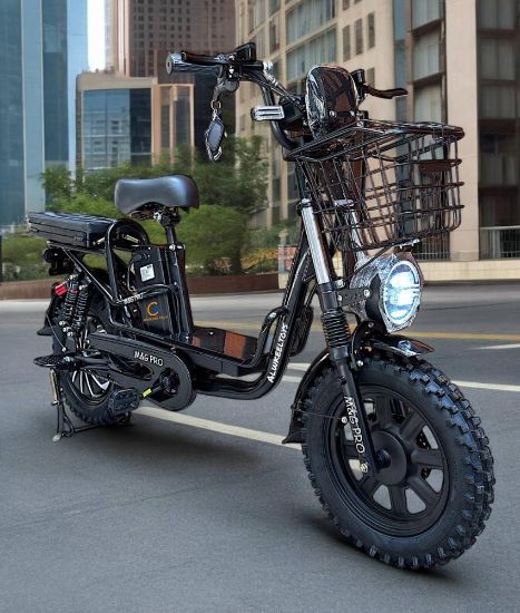 صورة دراجة كهربائية 60 فولت بكفرات مقاس 16